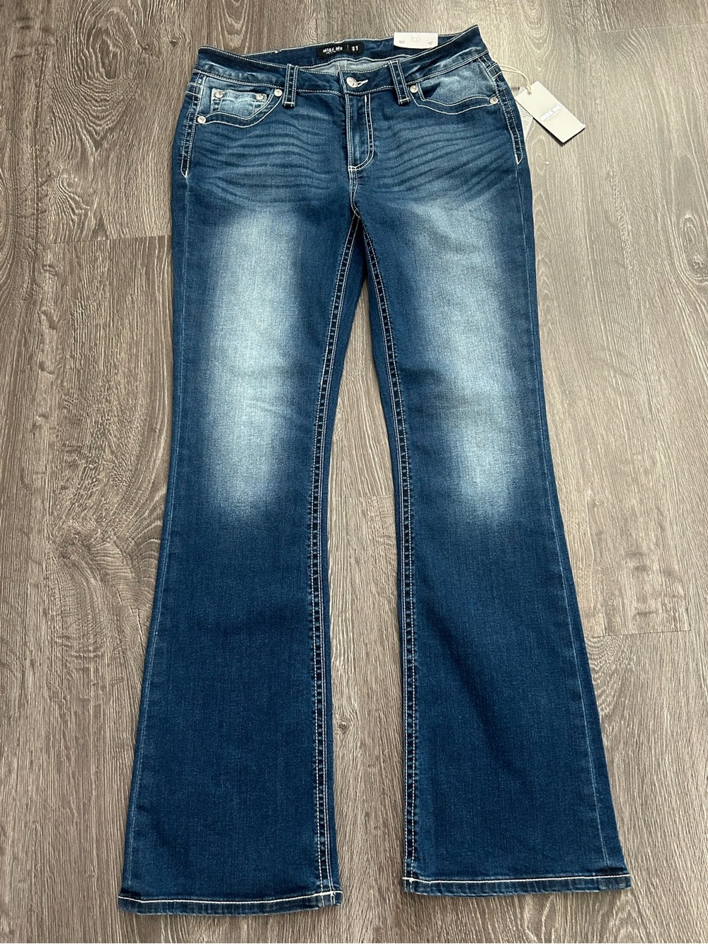 Miss Me mid rise boot cut Dark Blue  Jeans